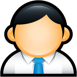 User Administrator Blue Icon 256x256 png